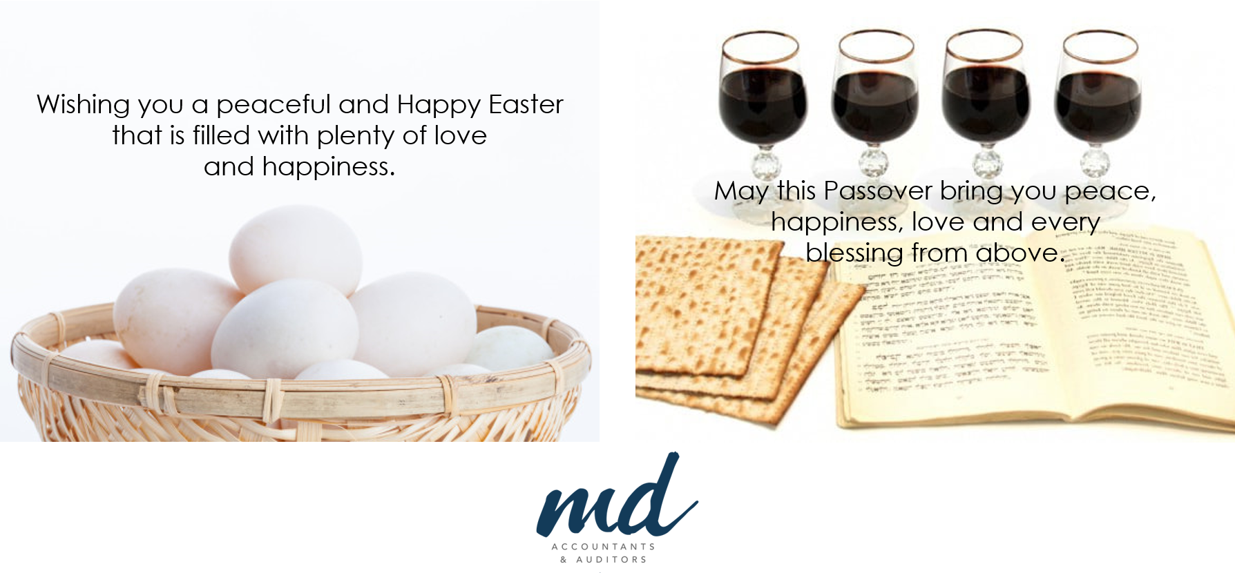 Easter and Passover Wishes | MD Accountants & Auditors Inc.