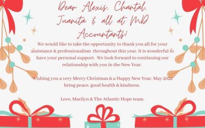 Merry Christmas MD! ~ Feedback from one of our wonderful clients!