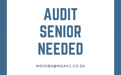 We are looking for an Audit Senior to join our Team